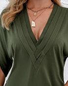 Annelis | V-Ausschnitt Abendkleid