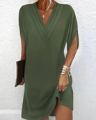 Annelis | V-Ausschnitt Abendkleid