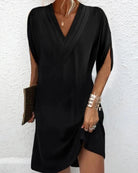 Annelis | V-Ausschnitt Abendkleid