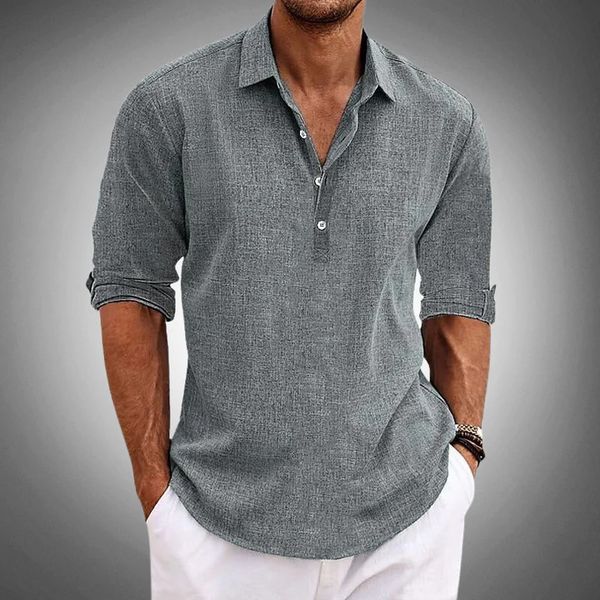 Atmungsaktives Poloshirt Langarm Herren 2