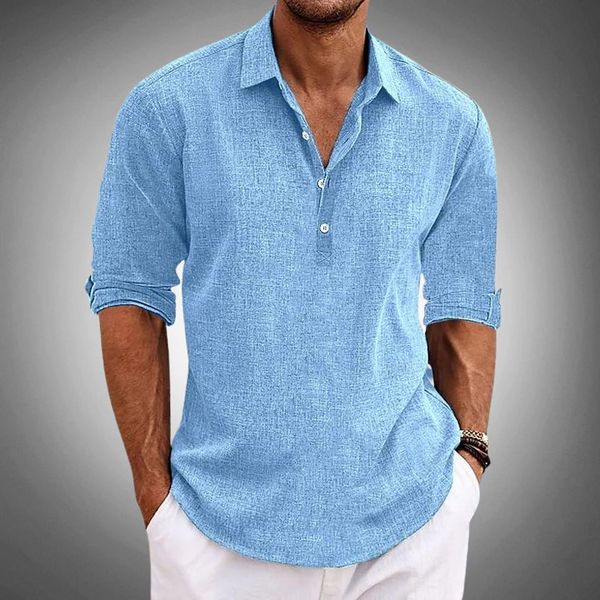 Atmungsaktives Poloshirt Langarm Herren 0