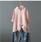 Variant image for Clara | Elegante Musselin Bluse-17