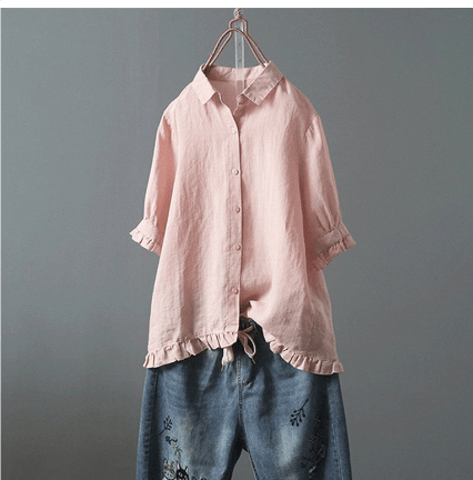 Variant image for Clara | Elegante Musselin Bluse-17