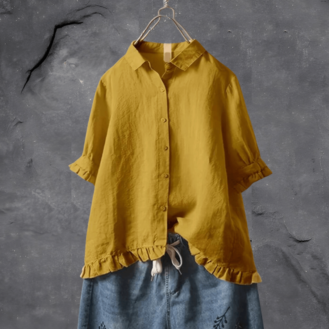 Variant image for Clara | Elegante Musselin Bluse-25