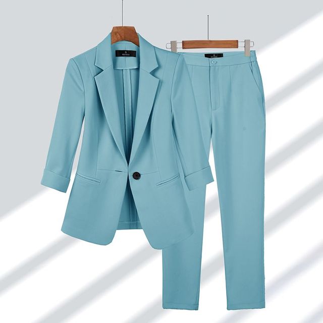 Variant image for Mirelda | Stilvoller Damen Anzug Schwarz-13