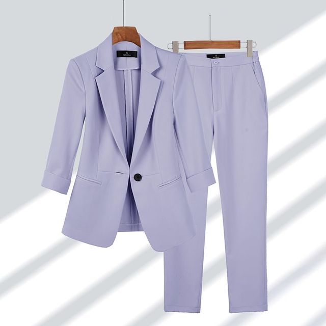 Variant image for Mirelda | Stilvoller Damen Anzug Schwarz-7