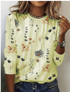 Variant image for Dorina | Stylisches Florales T-Shirt-11