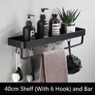 Elegante Wandablage Aus Aluminium Für Badezimmer 9