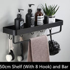 Elegante Wandablage Aus Aluminium Für Badezimmer 14