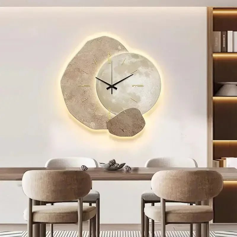 Elegante Wanduhr aus Holz – Moderner Hingucker in Schwarz 0