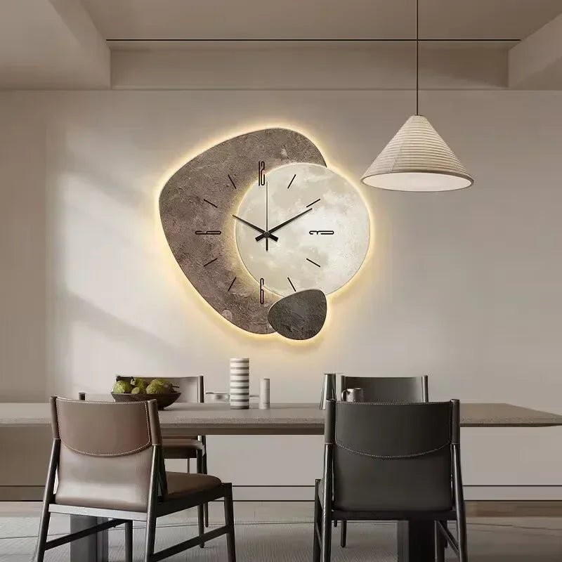 Elegante Wanduhr aus Holz – Moderner Hingucker in Schwarz 3