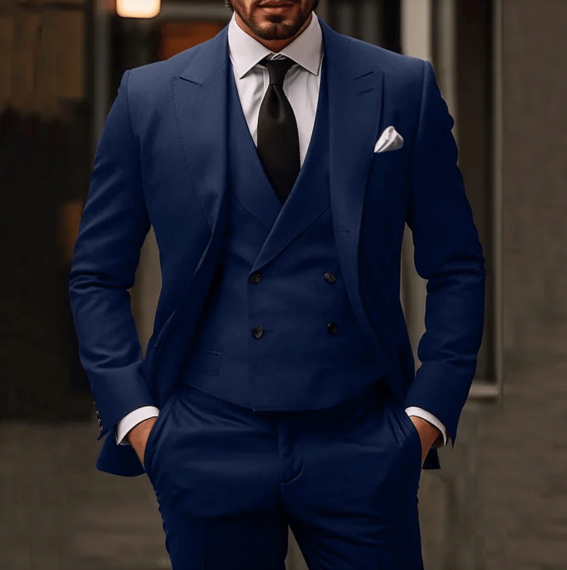 Eleganter Anzug Herren für Hochzeit und Festlichkeiten 2