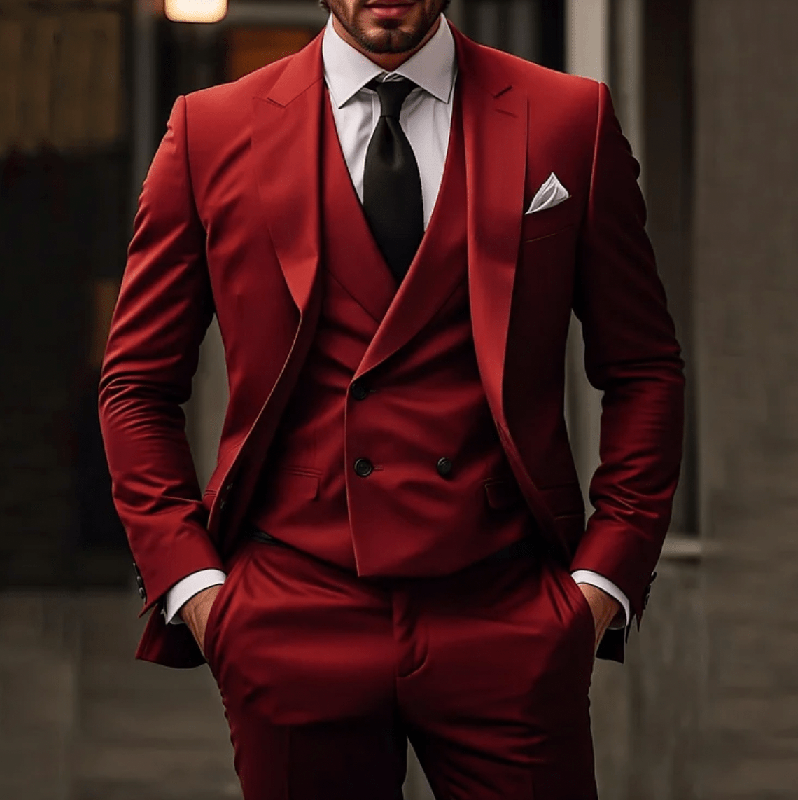 Eleganter Anzug Herren für Hochzeit und Festlichkeiten 5