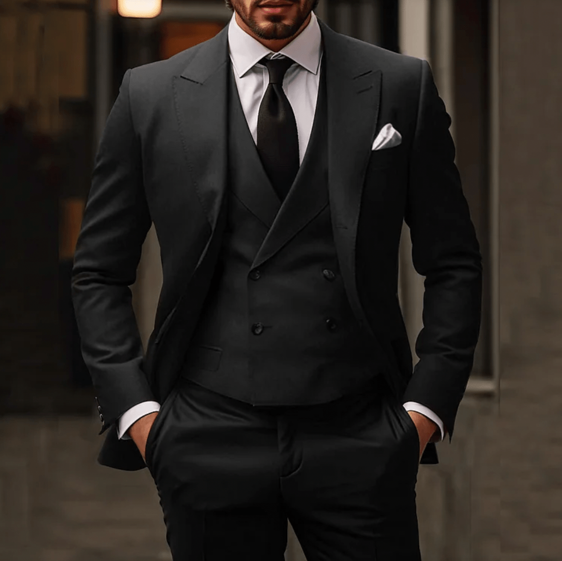 Eleganter Anzug Herren für Hochzeit und Festlichkeiten 1