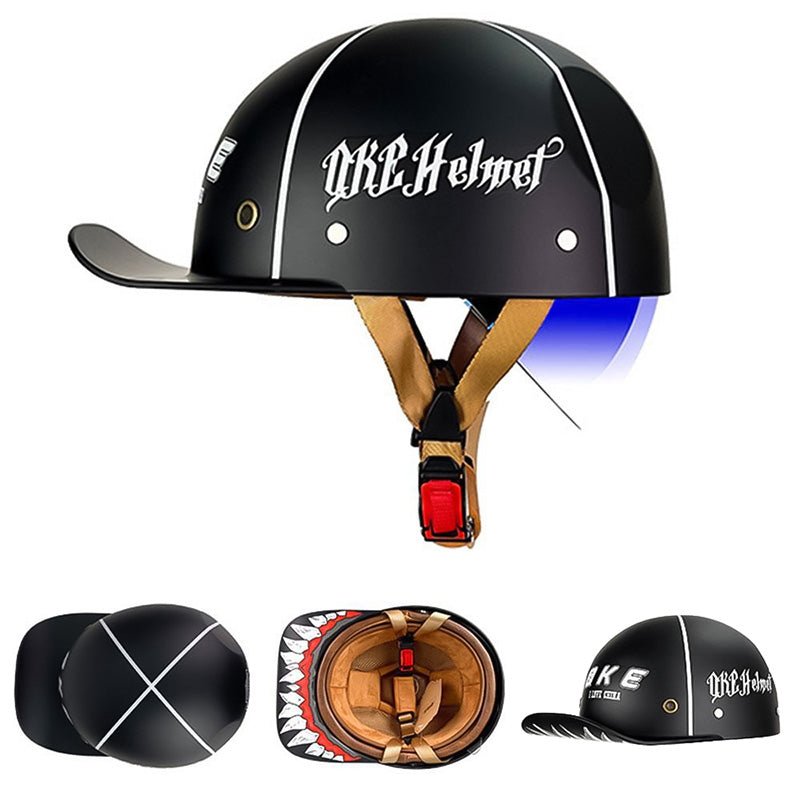 Eleganter Motorradhelm für Herren und Damen 7