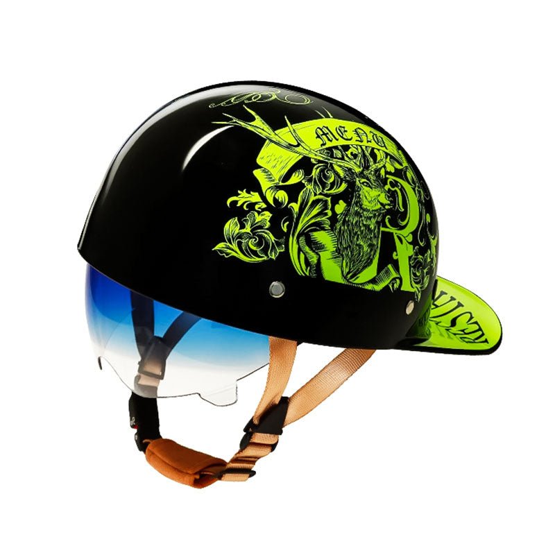 Eleganter Motorradhelm für Herren und Damen 12
