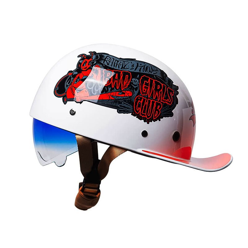 Eleganter Motorradhelm für Herren und Damen 10
