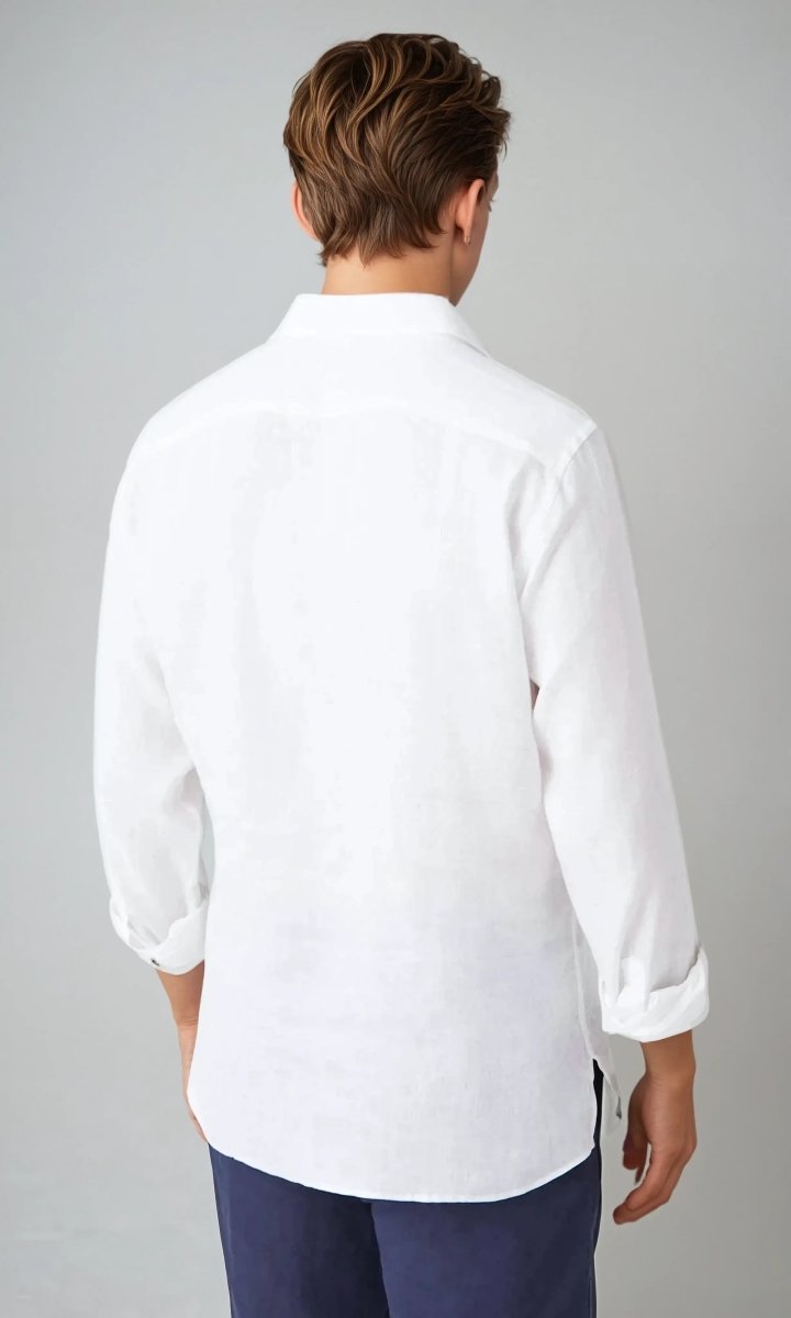 Elegantes Leinenhemd Herren für Stil und Komfort 4