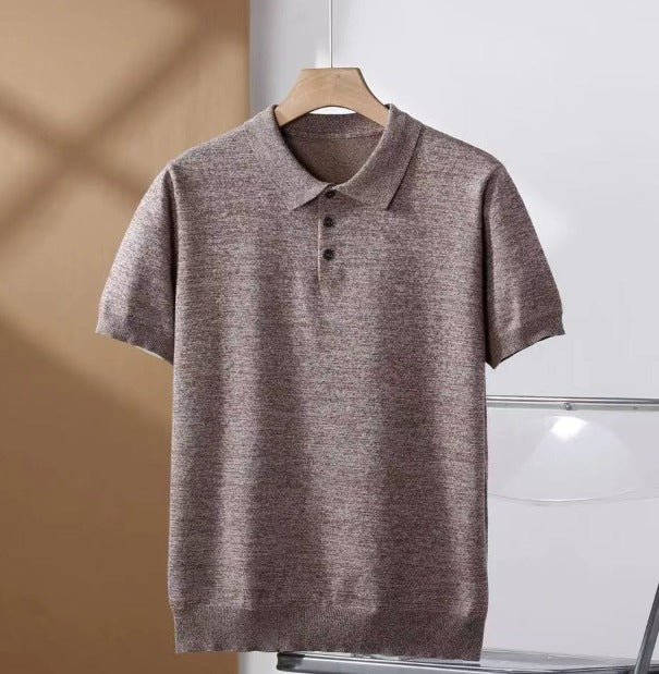 Elegantes Poloshirt Herren aus atmungsaktiver Baumwolle 0
