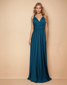 Elfriede | Schickes Sommer Wickelkleid Marineblau Abendkleid - Helenas Welt