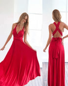 Elfriede | Schickes Sommer Wickelkleid Rot Abendkleid - Helenas Welt