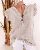 Variant image for Frianna | V-Ausschnitt Musselin Bluse-19