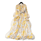 Hadravine | Leichtes Sommerkleid Gelb Maxikleid - Helenas Welt