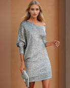 Helmina | Glamouröses Partykleid Glitzer