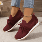 Hesmarie | Modische Weiße Sneaker Damen-4