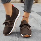 Hesmarie | Modische Weiße Sneaker Damen-2
