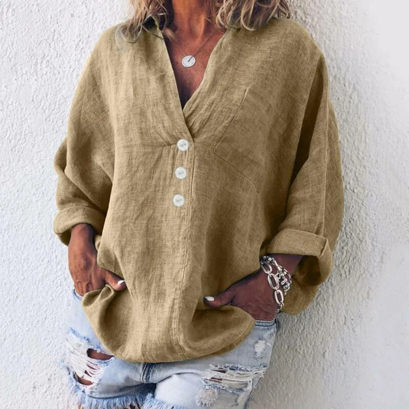Variant image for Ilse | Stilvolle Musselin Bluse-29
