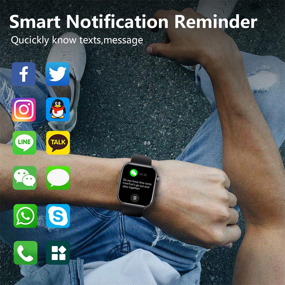 Intelligente Smartwatch für Gesundheitsüberwachung 4