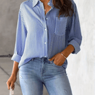 Jette | Stilvolle Musselin Bluse-2