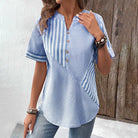 Johanna | Stilvolle Musselin Bluse-3