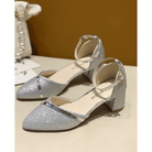 Variant image for Juvelline | Elegante Sandalen Mit Blockabsatz In Gold-1