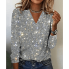 Salina | Glamouröses Glitzer Oberteil-2