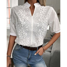 Leni | Stilvolle Damenbluse-2
