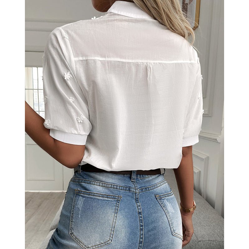 Leni | Stilvolle Damenbluse-3