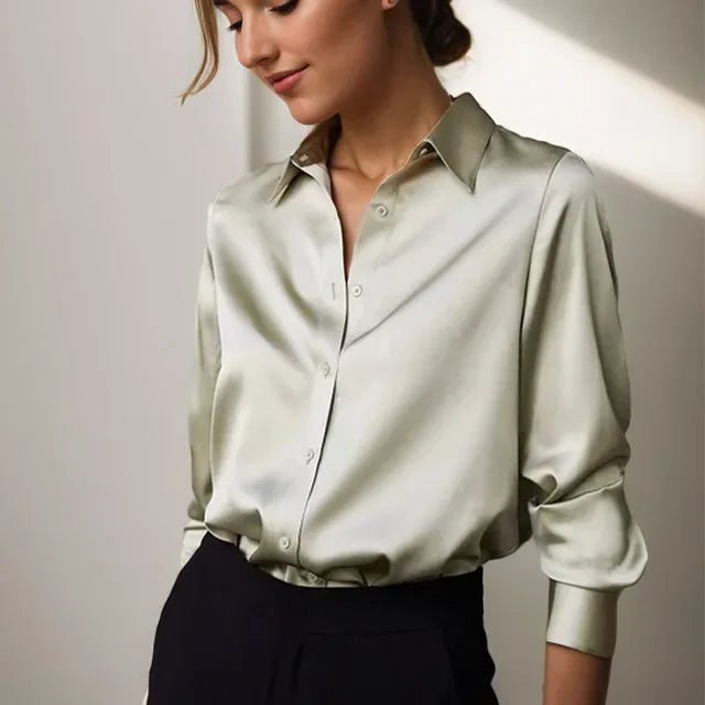 Variant image for Livia | Elegante Weiße Bluse für Damen - Perfekt für Festliche Anlässe und Alltag-1