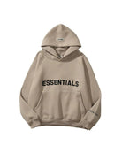 Luxus Essential | Oversized Hoodie Khaki Kapuzenpullover - Helenas Welt