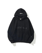 Luxus Essential | Oversized Hoodie Schwarz Kapuzenpullover - Helenas Welt