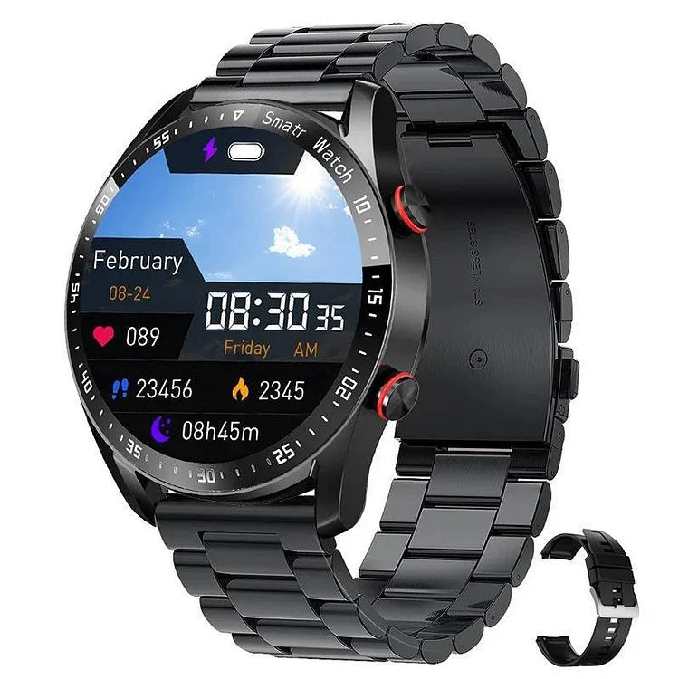 Moderne Smartwatch für Blutzuckerüberwachung 0