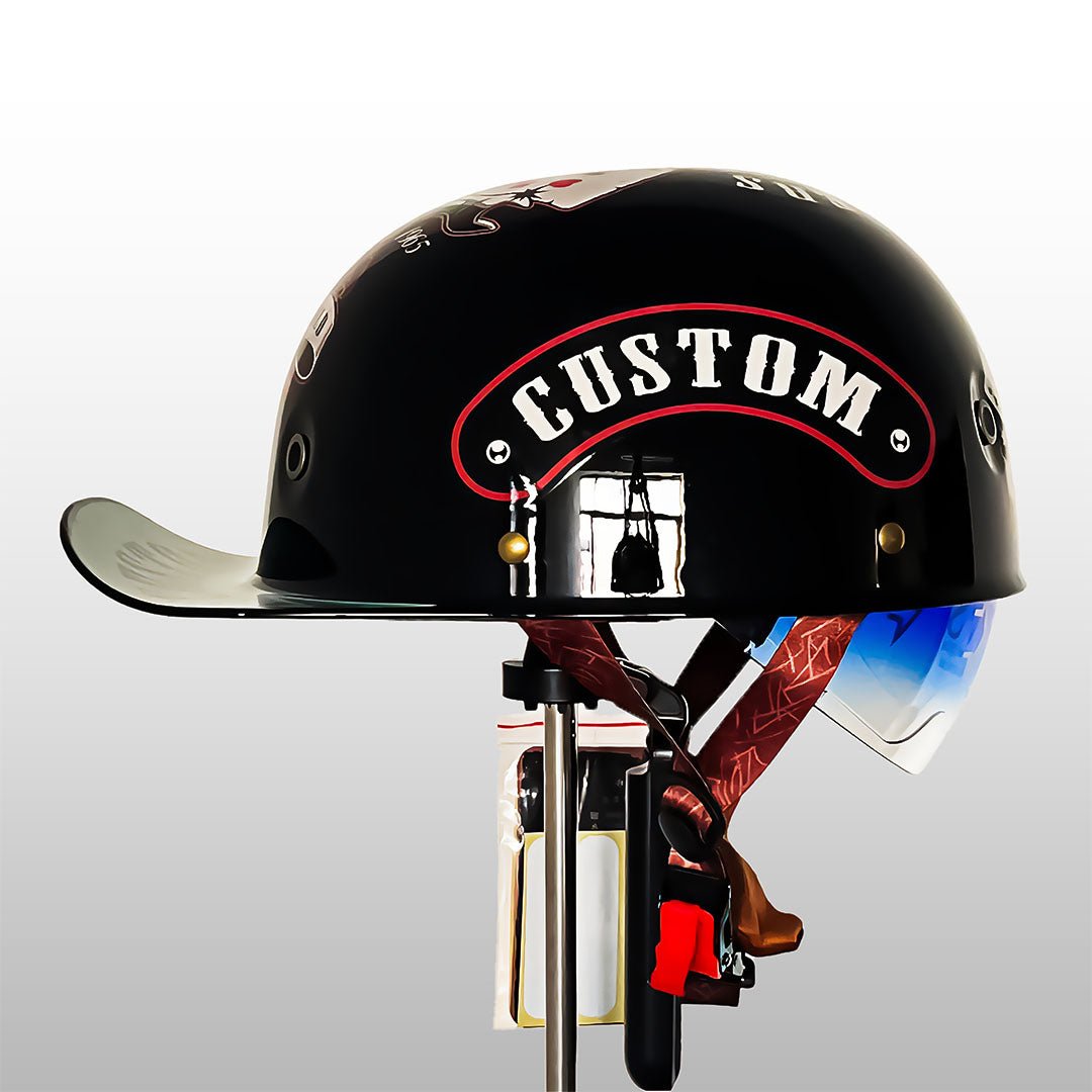 Eleganter Motorradhelm für Herren und Damen 14