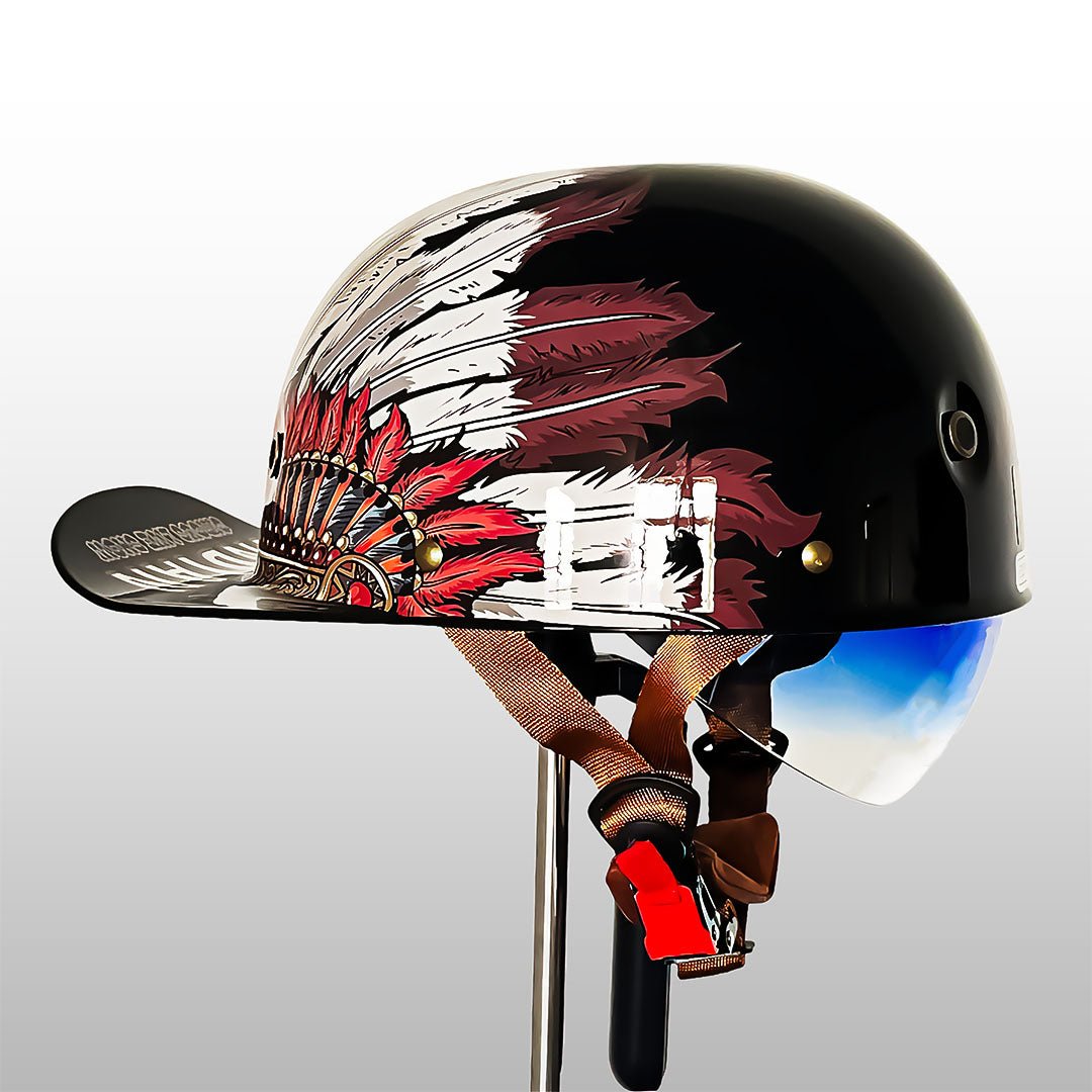 Eleganter Motorradhelm für Herren und Damen 15