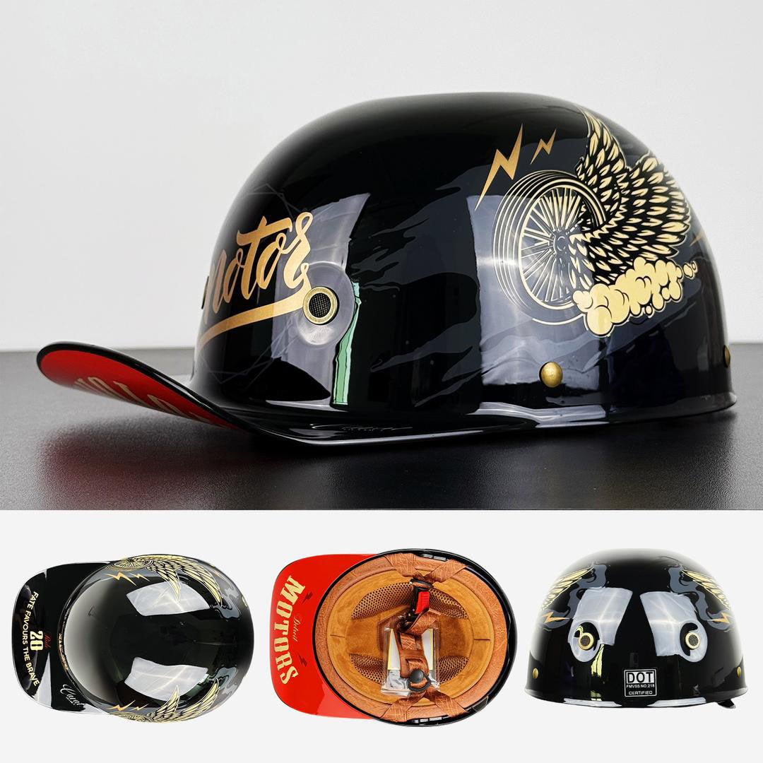 Eleganter Motorradhelm für Herren und Damen 6