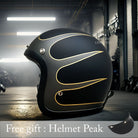 Eleganter Motorradhelm für Herren - Stilvoller Schutz 14