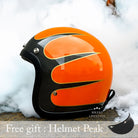 Eleganter Motorradhelm für Herren - Stilvoller Schutz 11