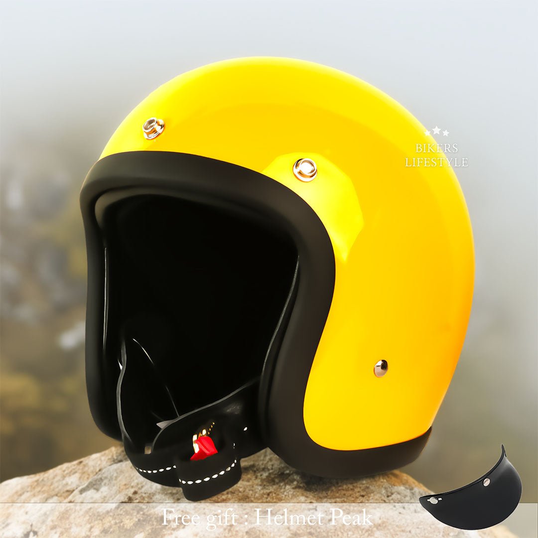 Eleganter Motorradhelm für Herren - Stilvoller Schutz 6