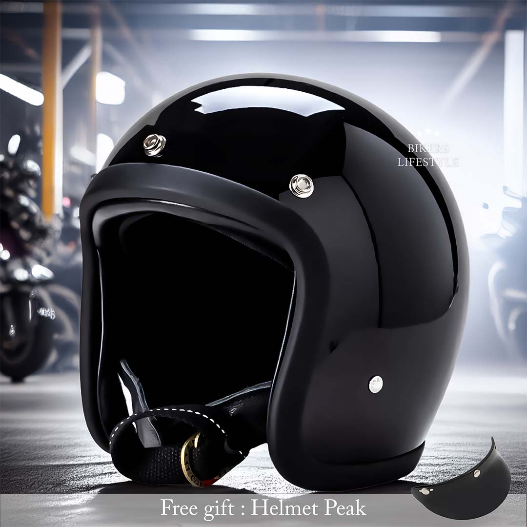 Eleganter Motorradhelm für Herren - Stilvoller Schutz 0