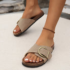 Variant image for Nerislind | Bequeme Korksandalen Mit Schnallenriemen-15